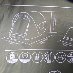 Pop up tent