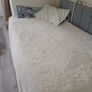 Twin Single Metal Bed that is high to put things underneath Image 4