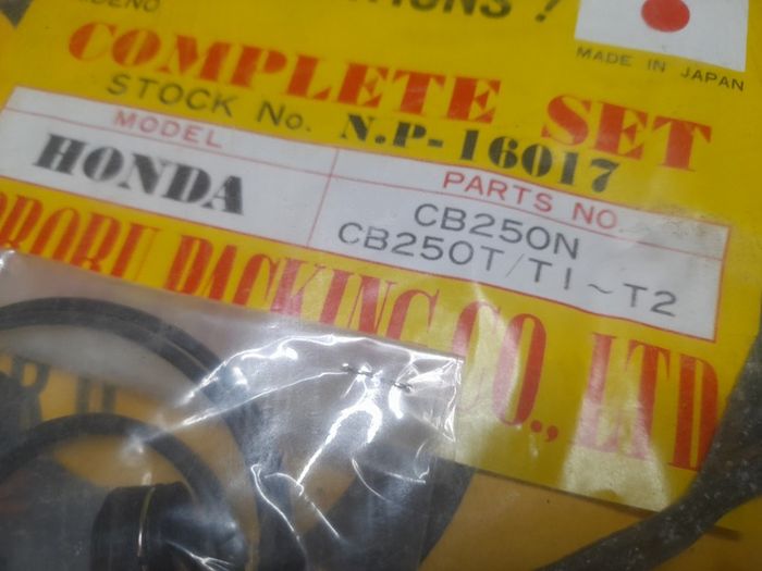 Honda CB250N Gasket Set CB 250 N
