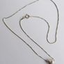 Vintage 925 Sterling Silver heart pendant necklace, length 16" - 2.0g Image 10