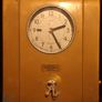 Antique HEAVY Industrial card clock-in Machine made in London Image 2