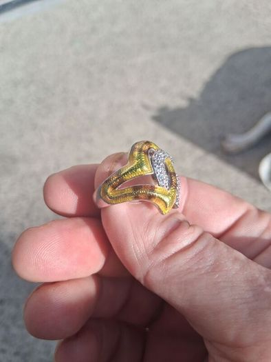 Stunning Irish Sterling Silver Ring