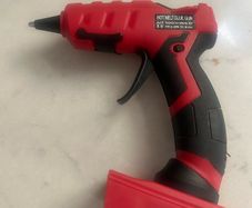 Cordless hot glue gun