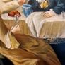 Max Geisser 1857-1922 large oil painting Image 2