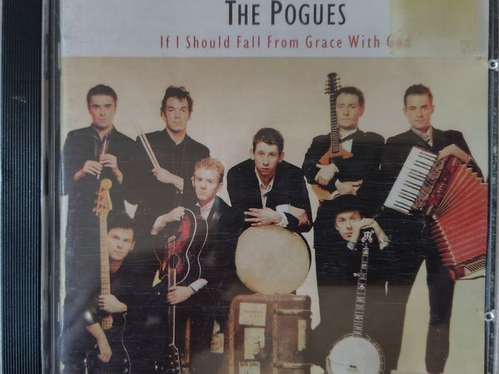 The Pogues - If I Should Fall From Grace With God CD (1988) Folk Punk Rock VG+