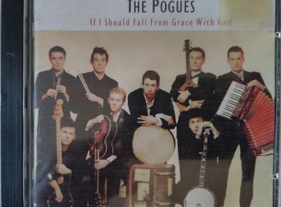 The Pogues - If I Should Fall From Grace With God CD (1988) Folk Punk Rock VG+