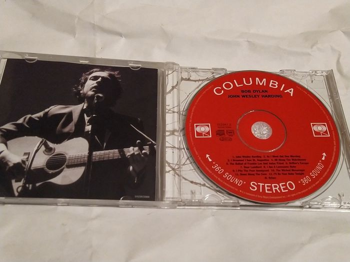 As New Bob Dylan - John Wesley Harding Cd