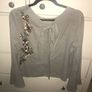 Zara flare sleeve blouse Image 2