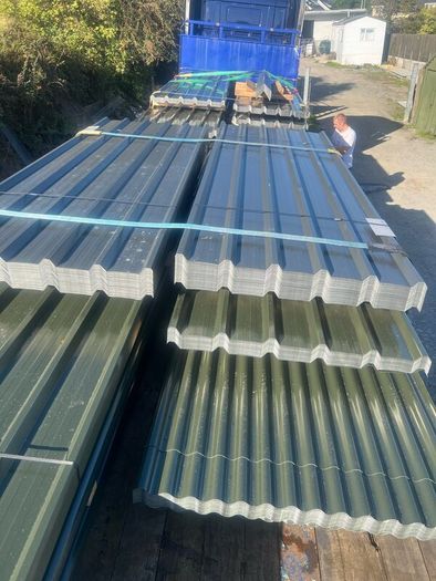 Galvanise roof sheating