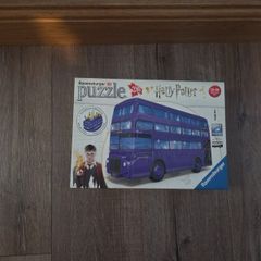 3d puzzle harry potter bus