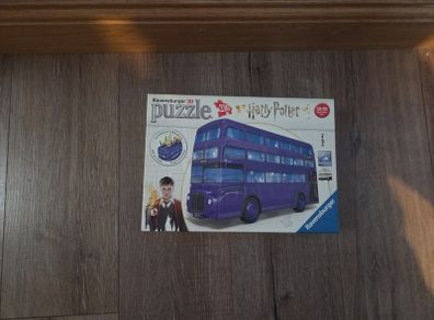 3d puzzle harry potter bus