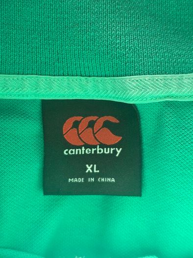 Ireland Rugby Canterbury Men's Polo Shirt Size XL