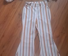 Wide legged trousers suit