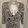 Try clothing cross over midi dress size UK16 EU44 Postage included Image 4