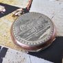 Antique Silver WW1 era Swiss Made Military Pocket Watch Orion 1910s Image 8