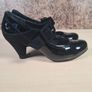 Womens CLARKS shoes heels bundle black blue burgundy Size UK 5 EU 38 court formal pumps slip on Image 7