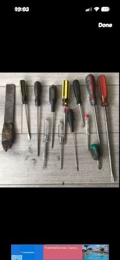 Over 300 mechanics tools and old school toolbox from the 1970s to 2000s