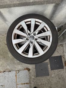 audi alloy x4 with tyres