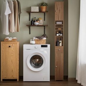 Bathroom cabinet tall and narrow space saving
