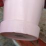 Light Pink & White Plant Pots. Image 4