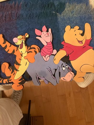 Wall Foam Poster  Pooh Bear and Friends.