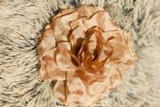 Peach Flower Hair Clip Soft, Romantic &amp; Versatile