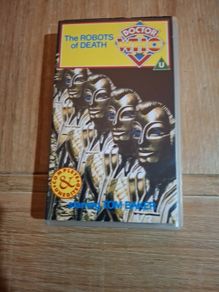 Doctor Who VHS Robots of Death in very good condition