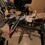 Sliding Mitre Saw (Parkside) & Stand Image 4
