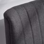 2-Seater Sofa, Soft Padding, Easy-Care Cover, up to 220 kg, 117 x 56.5 x 77 cm, Dark Grey Image 4