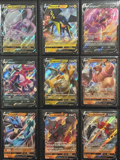 pokemon cards V