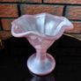 Bormioli Rocco Primavera Pink Satin Frosted Sundae/Ice Cream Dessert Dish Image 4