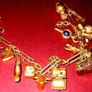 Gold Charm Bracelet/Dutch Diamonds/Vale Charms Image 7