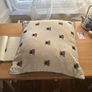 M&S Bee Cushion & Matching Sage Green Cushions (3 Pack) Image 4
