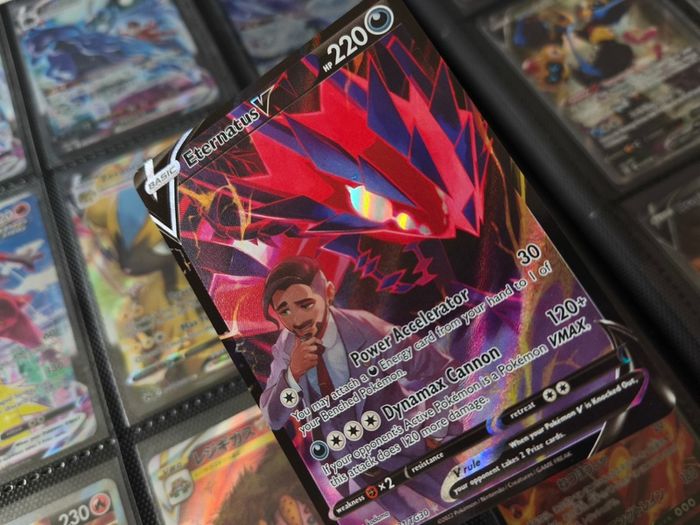 Eternatus V ! Special Illustration Rare ! from Lost Origin Set ! 2022 ! Pokemon Card !