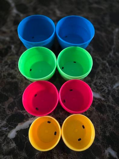 Set of barrels