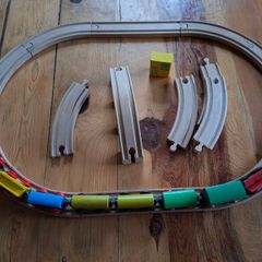 Wooden Train track