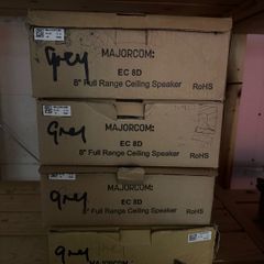 Wall and ceiling speakers
