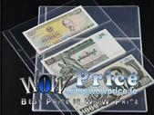 10Pcs Note Banknotes Currency 3-Pocket Holder Page