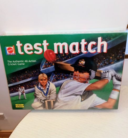 Sealed 1999 Mattel Test Match Cricket Game