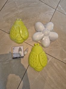 Ikea Lady bug lights x2 and 1 flower light