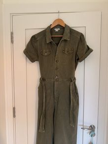PAIGE romper suit khaki UK 12 US8