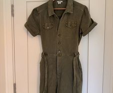 PAIGE romper suit khaki UK 12 US8