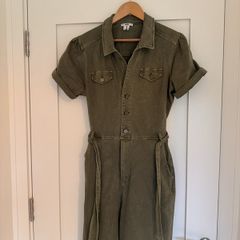 PAIGE romper suit khaki UK 12 US8