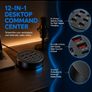 66W USB-C Fast Charging Round Hub, 12-in-1 Image 3