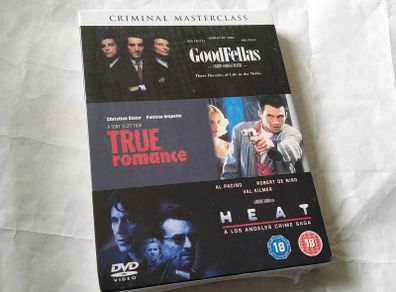Brand New Goodfellas/Heat/True Romance Dvd
