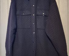 Black parachute jacket