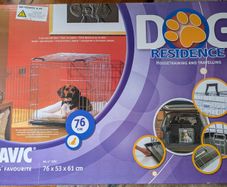 Savic Dog Crate 76cm - Used once!