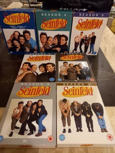 Seinfeld Complete Season 1-9 Dvd Boxsets