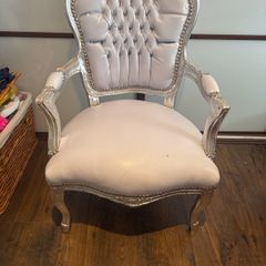 Chair silver studded