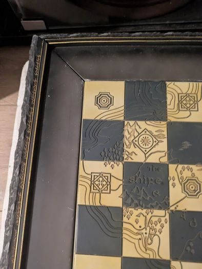 Lord Rings Eaglemoss Chess Board Official